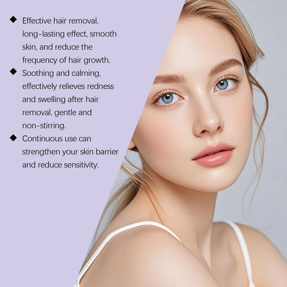 Orivir Painless Facial Hair Removal Cream + Soothing Serum