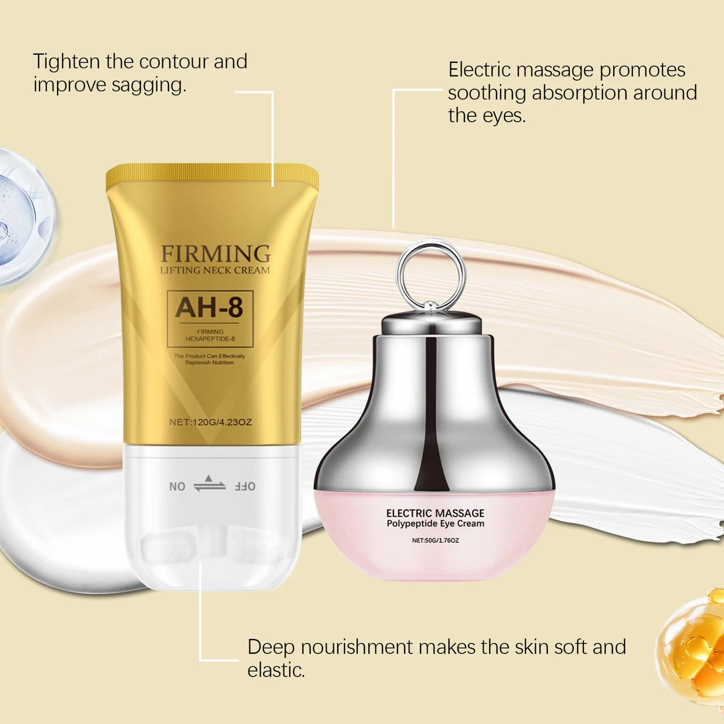 2-in-1 Neck & Eye Lifting Device – Reduce Wrinkles & Fine Lines
